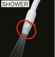 Shower Adaptor for Standalone System